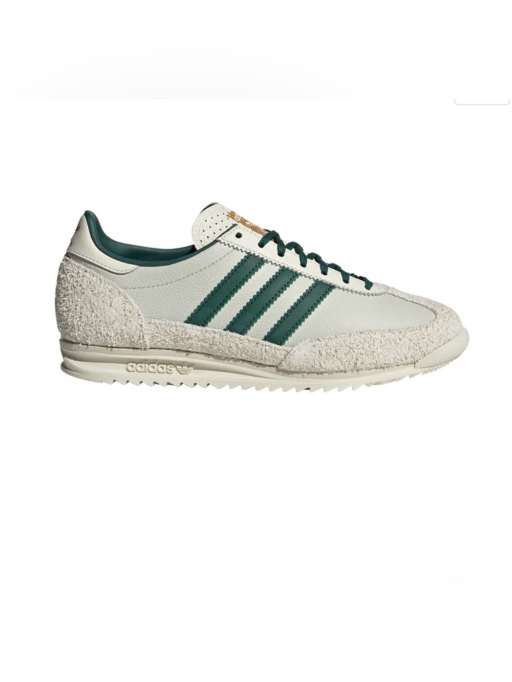 adidas Women’s SL 72 OG Off White and Collegiate Green